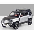 thumbnail image 4 of 1/24 Alloy Diecast Model Car Toy Collection Sound Light for Land Rover New Defender 110 Accessories, 4 of 5