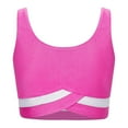 thumbnail image 6 of Raenseen Kids Girls Athletic Tracksuit 2 Piece Outfits Dance Tank Tops Sport Bra and Yoga Shorts Hot Pink 14, 6 of 9