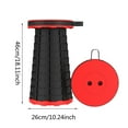 thumbnail image 2 of RKSTN Plastic Folding Chair Portable Telescopic Stool, Foldable Telescopic Light Adult Stool Easy To Carry, 2 of 7