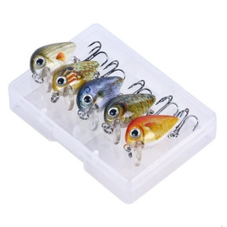 Visland 5PCS Spinner Lures Baits, Bass Trout Salmon Hard Metal Rooster Tail Fishing  Lures Kit 