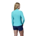 thumbnail image 3 of Free Country Women's Sun Breeze 1/2 Zip Sunshirt Caribbean S, 3 of 6