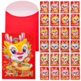 thumbnail image 1 of 30Pcs Decorative Money Pouches Spring Festival Packets Lovely Red Envelopes New Year Accessory (Mixed Style), 1 of 4