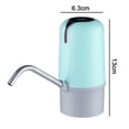 thumbnail image 5 of USB Charging Automatic Drinking Water Pump Portable Electric Water Dispenser Water Bottle Switch for Universal Bottle,Fast Pumping Water DispenserGreen, 5 of 8