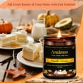 thumbnail image 2 of Vanilla Cream Candle | Sweet Fall's Candle - Vanilla Scented Candles for Fall - 7oz Autumn Soy Candles for Home Scented, 50Hours Burn Time, Fall Gifts for Women Men/Autumn Celebration/Thanksgiving, 2 of 7