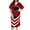 Red, variant on Party Dresses for Women Peplum Satin Plus Size Petticoat Green Cocktail-Length V-Neck Short Sleeve Sweater Dress,XXL