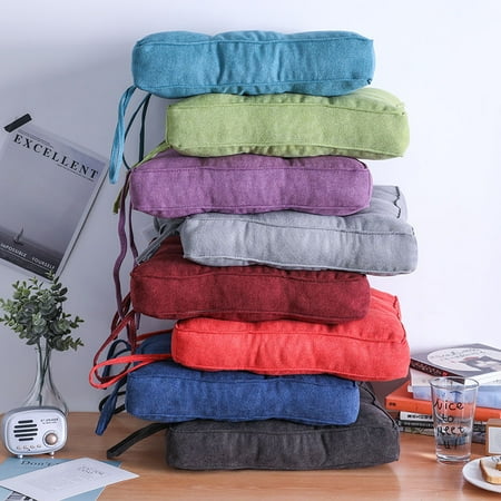 

2024 DREAMFIRE 1PC Dining Room Chair Cushion Heighten Thicken Stool Seat Pad 40x40/45x45/50x50cm Tatami Pads Chair Mat Sofa Pillow Cushion