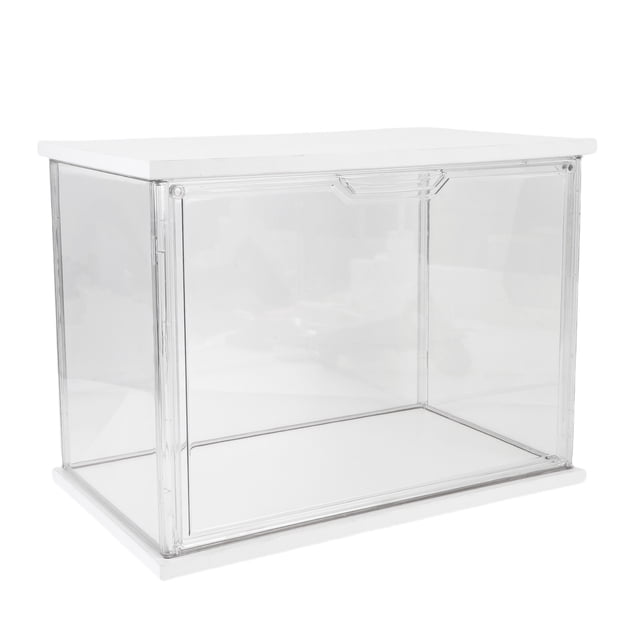 Clear Acrylic Display Case for Mini Figures,Clear Display Box Assemble Storage Organizer Showcase for Action Figures Toys