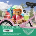 thumbnail image 2 of Lilypelle Kids Tricycle with 16" Wheels，1-Speed Trike for Adult Beginner Riders, 3 Wheels Bike with Basket for Exercise & Shopping & Picnic，Pink, 2 of 9