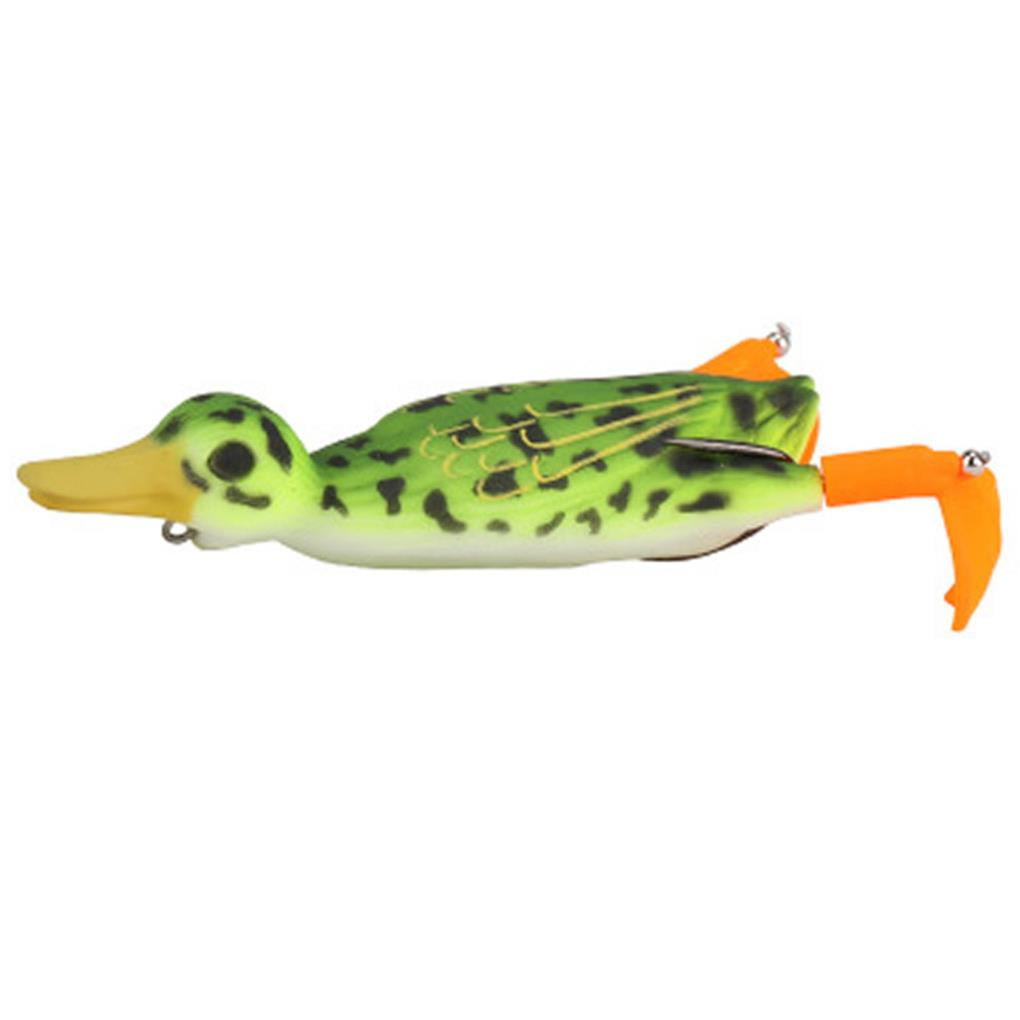 False Bait Lifelike Lightweight Surface Duck Lure with Sliding