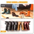 thumbnail image 4 of Wader Hangers 2-Pair Boot Rack Garage Boot Storage, Cowboy Boot Holder, 4 of 5