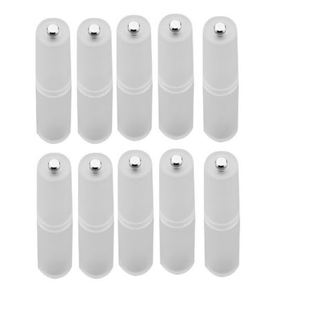 

GLFILL 10* Aaa To Aa Battery Converter Adapter Batteries Holder Durable Case Switcher