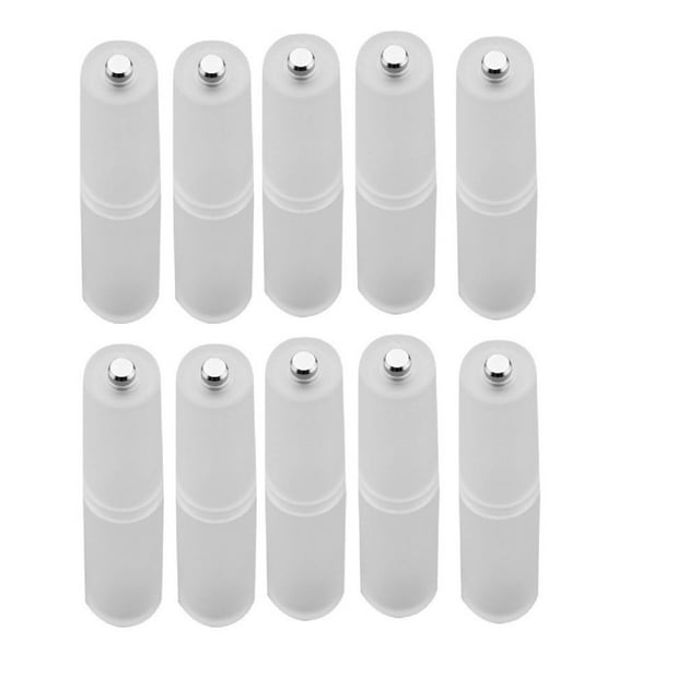 Case Switcher Portable And Easy To Use Aaa To Aa Battery Converter Adapter Batteries Holder Case Switcher 10 Pieces