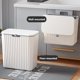 thumbnail image 2 of Cubo de Basura de Cocina Montado en la Pared Cubo de Basura de Cocina de Gran Capacidad con Tapa Cubo de Basura Colgante para Mueble de BañO 7L, 2 of 7