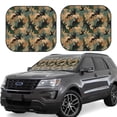 thumbnail image 1 of Vsdgher Camouflage Rabbit Print Car Windshield Sun Shade, Reflective Sunshade Window Sunshade Sun Visor Protector Fit for Cars,Trucks,SUVs-Medium, 1 of 6