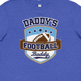 thumbnail image 4 of Inktastic Daddy Football Buddy Youth T-Shirt, 4 of 5