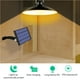 thumbnail image 4 of Luz Con Energía Solar Con Batería Incorporada Luz Impermeable Para Exteriores Ip65 Con Ángulo Ajustable De 180 Grados Para Pasarela De Patio De Jardín Al Aire Libre Vogacara HA021255-00, 4 of 7