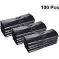 thumbnail image 6 of 100pcs for Vest Black Bedroom Small Bag with Living Handle- tie. Portable Garbage Tie Storage Bathroom Thicken Trash Household Little Waste Bags Kitchen, 6 of 6
