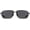 Black, variant on JULI Sports Sunglasses for Men Women Tr90 Rimless Frame for Fishing Driving MJ8009