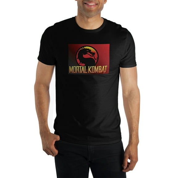 Mortal Kombat Video Game Mens Graphic Tee-Medium