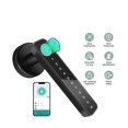 thumbnail image 2 of Door Knob Fingerprint Lock with Handle Passcode Biometric Keyless Entry Use for Bedroom Office, 2 of 7