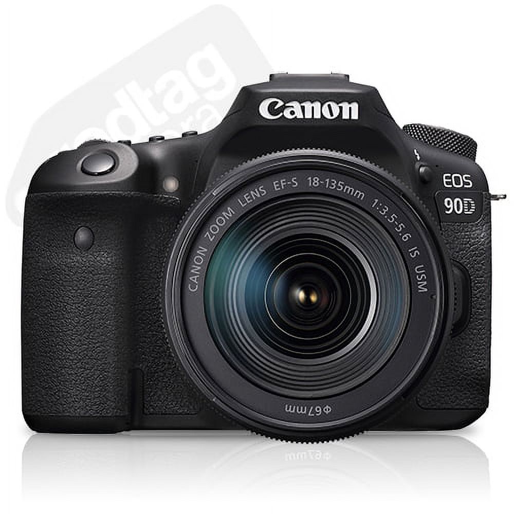 Canon EOS 90D Digital SLR Camera with 18-135mm EF-S f/3.5-5.6 IS USM Lens - image 2 of 11