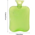 thumbnail image 1 of Bolsa de agua caliente de goma KEWITY para terapia de frío y calor 2 L, 1 of 2