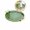Green, variant on Yoloke Plastic Cup Tray - Versatile Desktop Organizer & Serving Tray | Durable & Stylish | Modern Home Decor | Office & Kitchen Essential | Easy to Clean