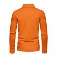 thumbnail image 5 of Men's Polo Shirts Casual Short Sleeve 2026 Button Stylish Summer T Shirt Color Block Golf Slim Fit Shirts with Collar, XL, 5 of 5