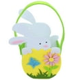 thumbnail image 3 of LSLJS Easter Bunny Baskets, Easter Decoration Non-Woven Rabbit Design Easter Eggs Basket with Handle Easter Egg Hunt Candy Treat Tote Bags Spring Decor Handbag Storage Container Gift Bags for Kids, 3 of 7