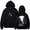 Black, variant on Gigi Perez Twister Merch Hoodie pocket drawstring unisex hooded sweatshirt fashion trend clothing