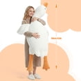 thumbnail image 3 of Giant Goose Stuffed Animal, 6 Foot Goose Plush Toy, Soft Goose Stuffed, Cute White Duck Plush Gift Gift for Girlfriend, Kids or Friend (75inch, 190cm), 3 of 9