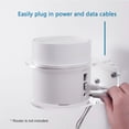 thumbnail image 5 of Nieyigj Wall Mount Router Holder Bracket Stand Compatible with TP-Link Deco X20 Deco X60, Transparent Acrylic Space-Saving Electronic Mount for Home Office Living Room Bedroom (1 Pack/6.1x4.5in), 5 of 9