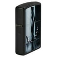 thumbnail image 2 of Zippo Lighter: Metal Drill, Raised Print - Black Matte 46115, 2 of 2