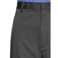 thumbnail image 2 of AKA Half Elastic Flat Front Men's Slacks Big Sizes Available, 2 of 5