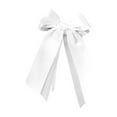 thumbnail image 2 of AuroraX 6 Pcs Valentine'S Day Double Layer Ribbon Bows White Romantic Silk Taper Candle Holder Accents Decor for Wedding and Dinner Centerpieces, 2 of 6