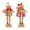 Telescopic gingerbre, variant on 2Pcs Gingerbreads Man Plush Dolls Set Handmade Christmas Stuffed Cookie Boy Girl Figurine Ornaments Pendants