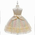 thumbnail image 5 of JIAYUE Girls Carnival Dresses Polka Dots Sleeveless Crew Neck Long Tiered Mesh Ball Gown For Children Seasonal Adaptable Playwear, 5 of 5