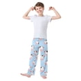 thumbnail image 3 of Cow Pattern Pajama Pants Soft Lightweight Lounge Pants Bottoms Sleep Pants Warm Comfy, 3 of 9