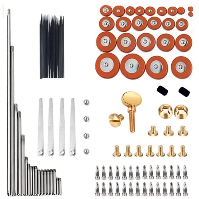 Tornillos para varillas de tenor alto, accesorios para almohadillas de cuero y lengüetas, herramientas de reparación