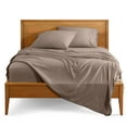 thumbnail image 4 of Bare Home Premium 1800 Collection 4-Piece Bed Sheet Set, Full, Taupe, 4 of 11