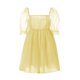 thumbnail image 1 of Sunloudy Vestido de princesa de malla para mujer, Adultos Transparente Color sólido Manga farol Cuello cuadrado Una pieza Sunloudy S, M, L, 1 of 9