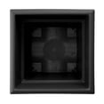 thumbnail image 7 of Bloem Veranda 14" Plastic Square Planter Box - UV-Resistant, Indoor/Outdoor, Black, 2-Pack, 7 of 7