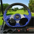 thumbnail image 6 of 10L0L Golf Cart Steering Wheel Fits Most EZGO, Club Car and Yamaha Golf Carts, Universal Golf Cart Accessories-Blue, 6 of 7