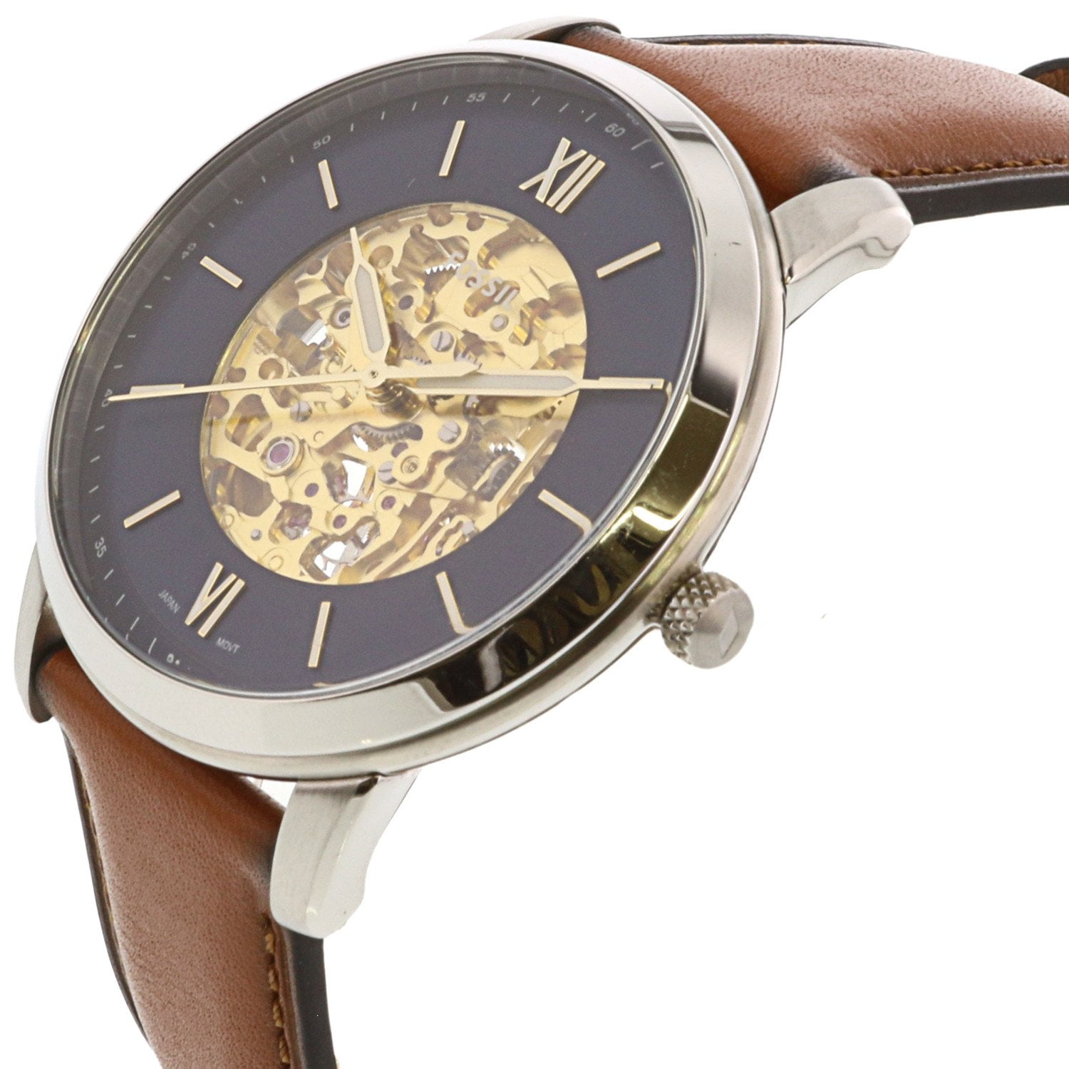Fossil Men's Neutra ME3160 Blue Leather 