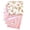 25*25cm, variant on New product recommendation: 8-piece set of pure cotton pink floral fabric for DIY handmade patchwork, all-cotton printed fabric