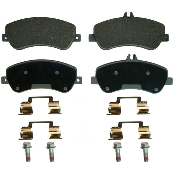 Wagner ThermoQuiet MX1406 Semi-Metallic Disc Brake Pad Set Fits select: 2010-2015 MERCEDES-BENZ GLK