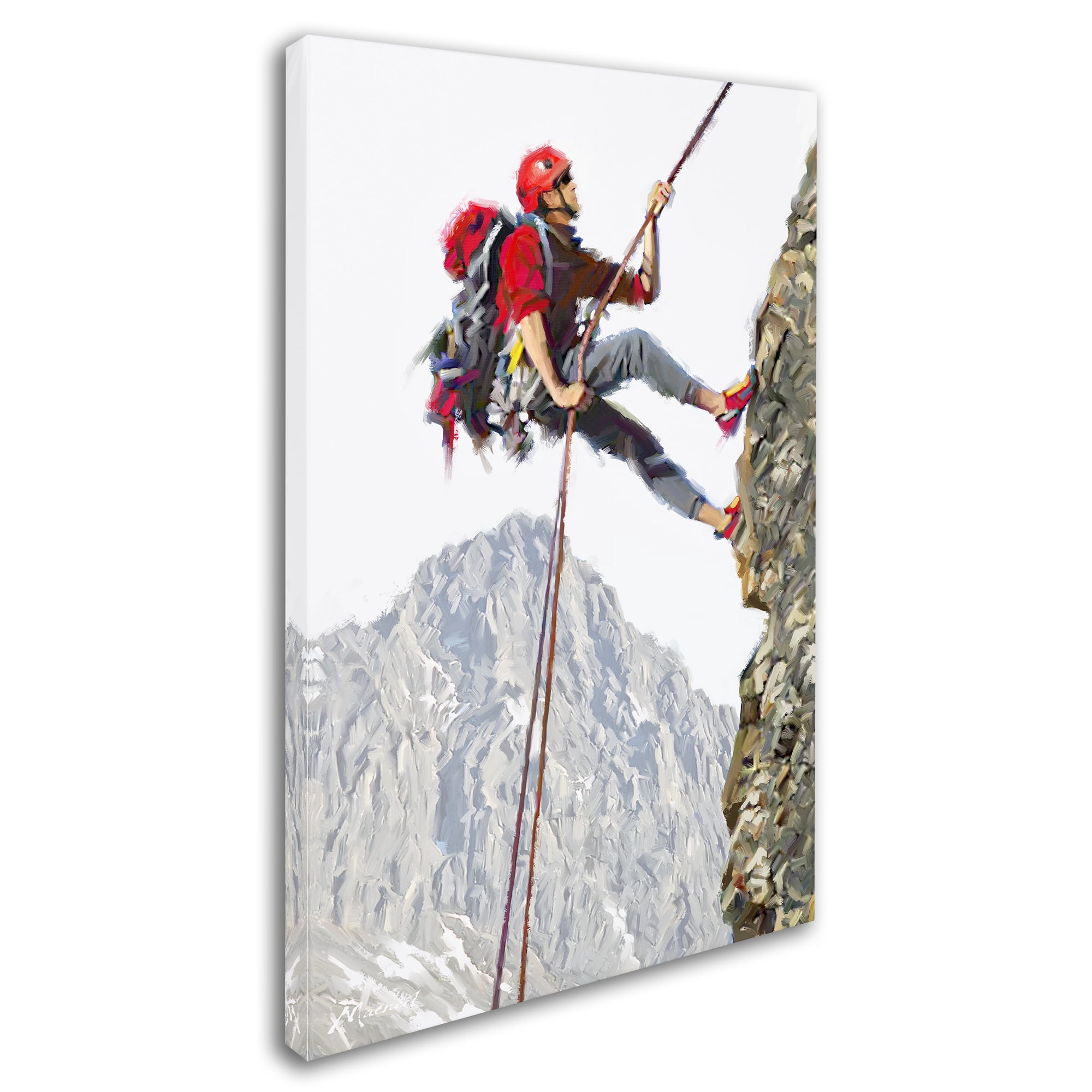 The Macneil Studio 'Climber' Canvas Art
