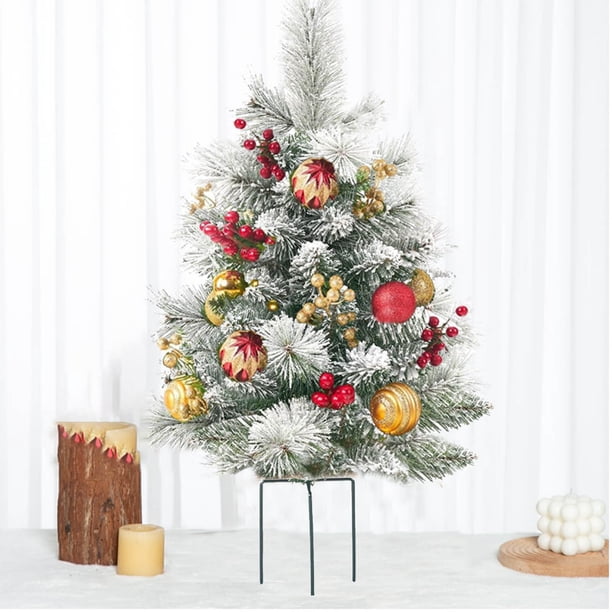 ¡Gran Ahorro en tu Compra!, Árbol de Navidad conectado a tierra Árbol de playa Adorno para árbol de Navidad Decoración navideña Akmoler