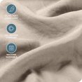 thumbnail image 2 of Bare Home Washed Sheet Set - Premium 1800 Collection - Deep Pocket - 3 Piece - Twin, Pebble Beach, 2 of 6