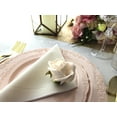 thumbnail image 4 of " OCCASIONS " 40 Plates Pack, Disposable Vintage Wedding Party Plastic Plates (10'' Dinner Plate, Verona in Blush), 4 of 7